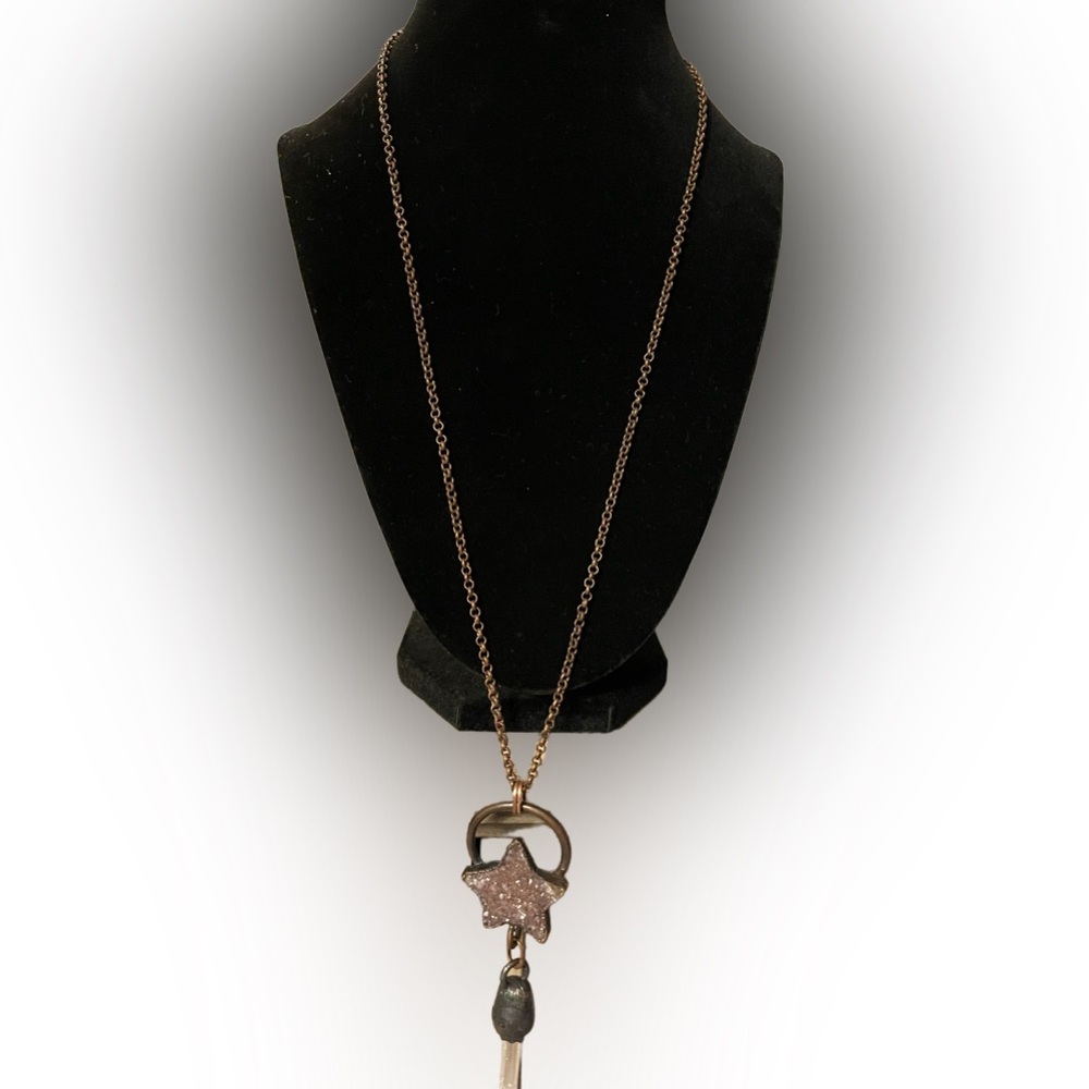 Star crystal necklace